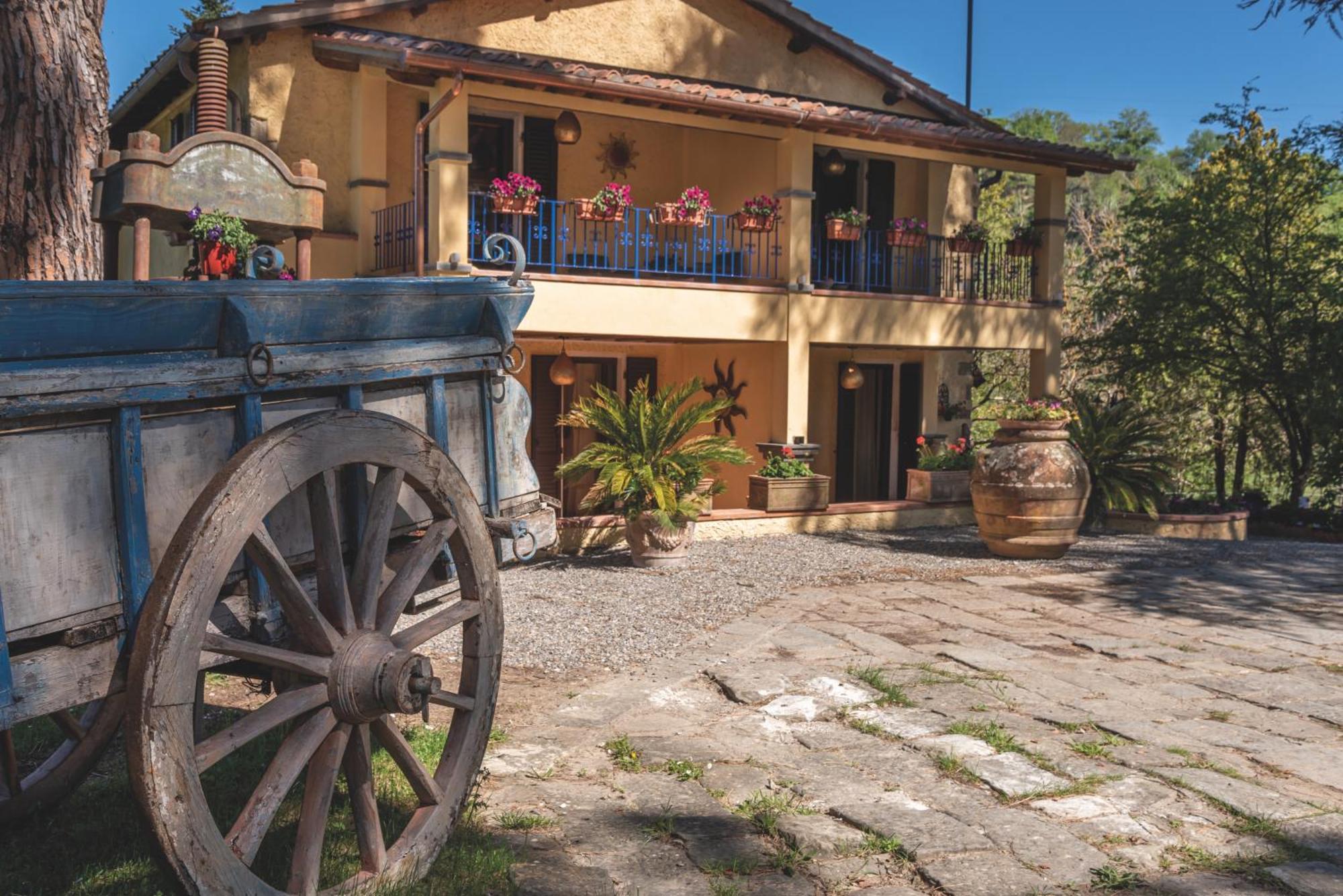 Villa Poggio Di Gaville Meleto Екстериор снимка