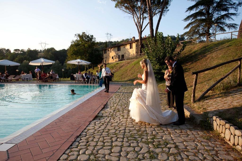 Villa Poggio Di Gaville Meleto Екстериор снимка
