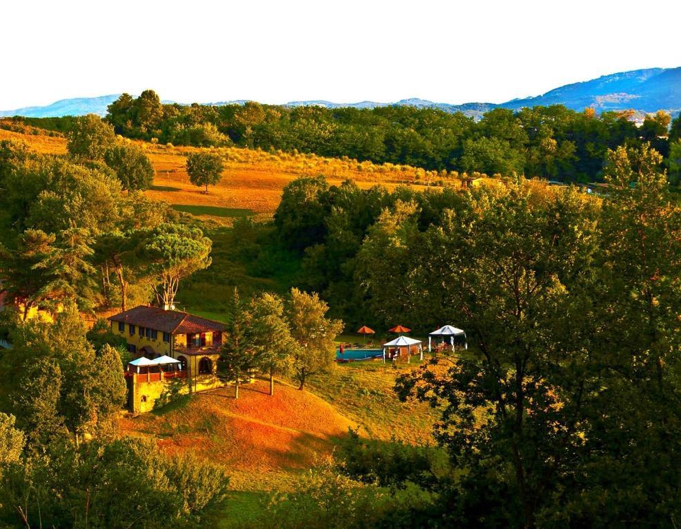 Villa Poggio Di Gaville Meleto Екстериор снимка
